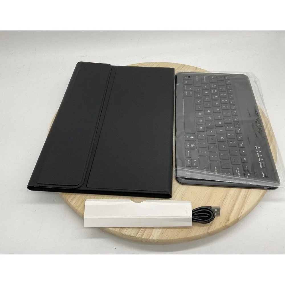 FAYUO Wireless Bluetooth Keyboard Case For Samsung Galaxy Tab Tablet Black